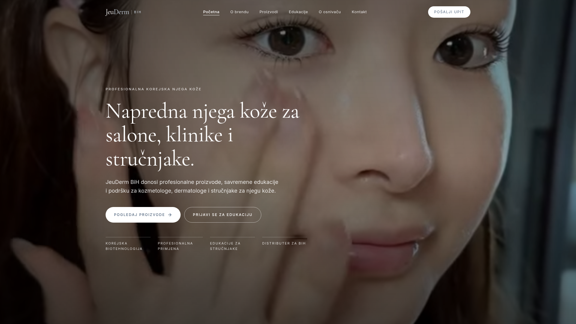 Jeuderm Demo Website