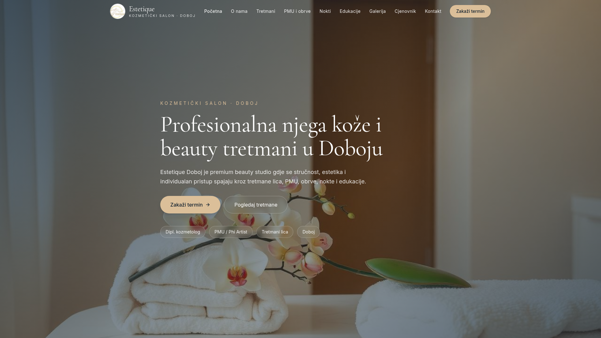 Estetique Doboj Website