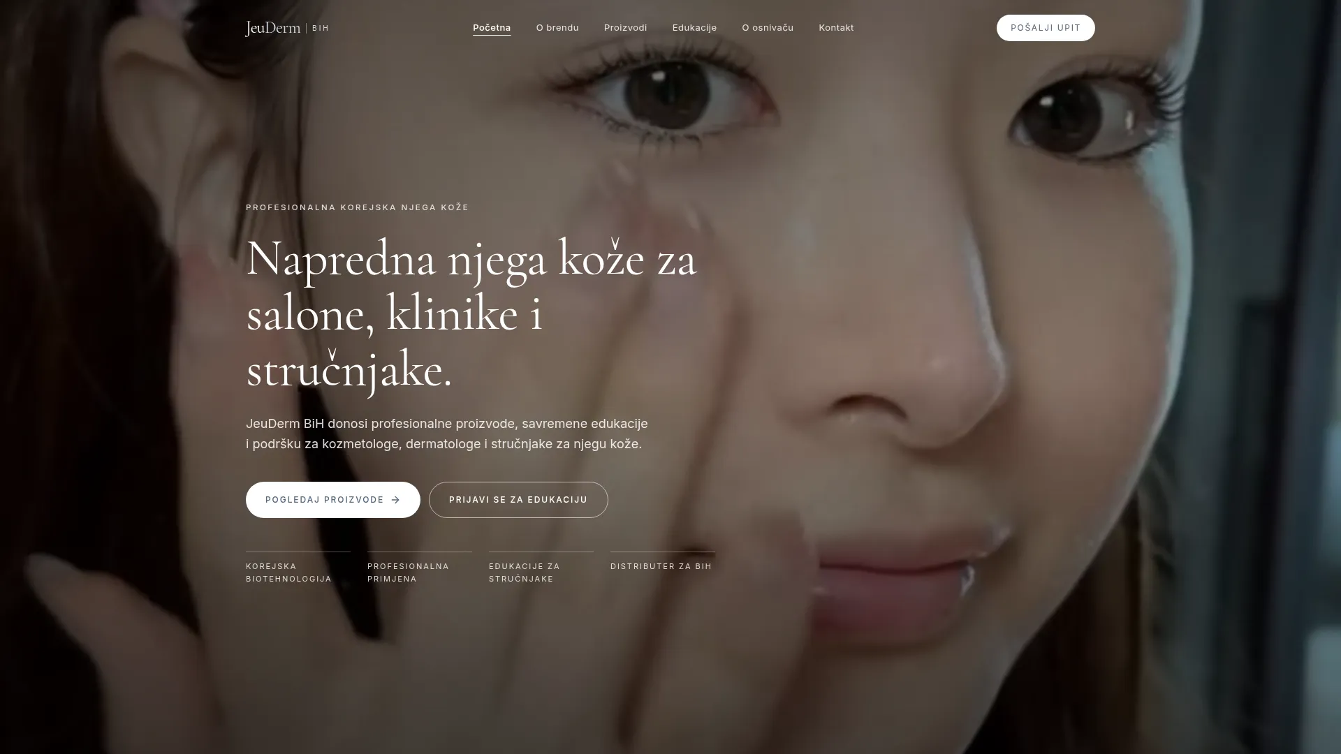 Jeuderm Demo Website