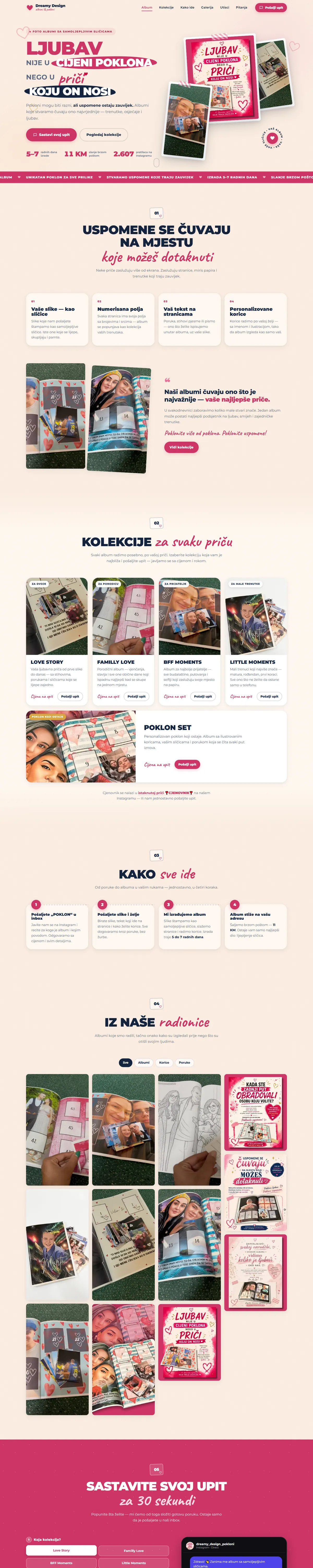 Dreamy Design — Desktop