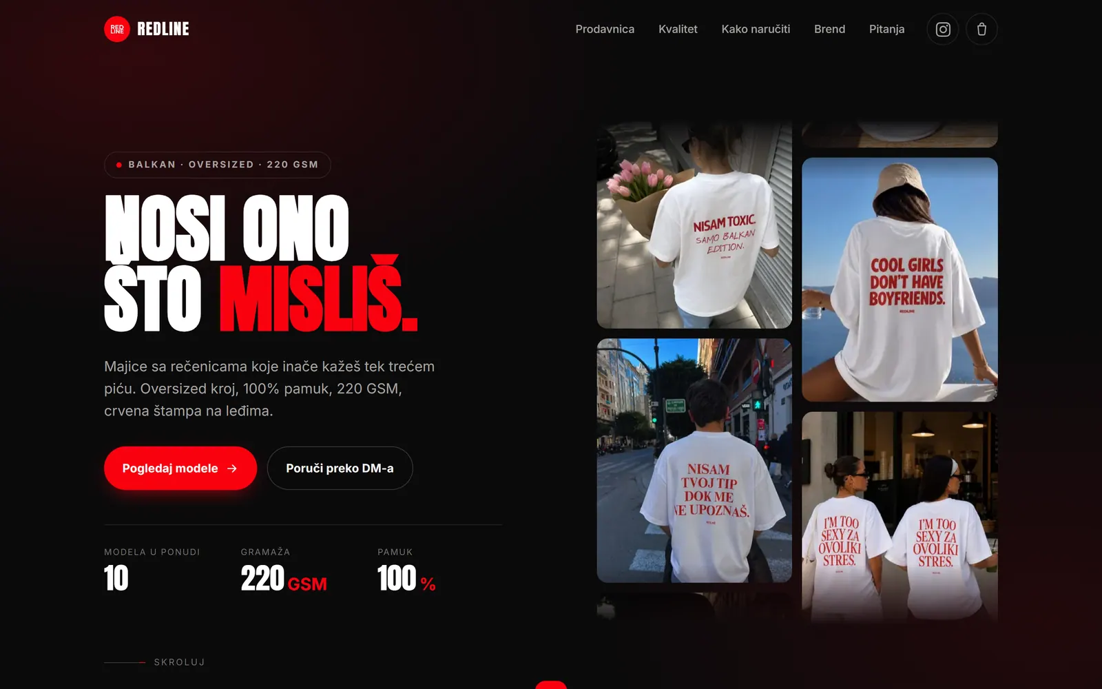 REDLINE — Streetwear brand, Serbia & the Balkans