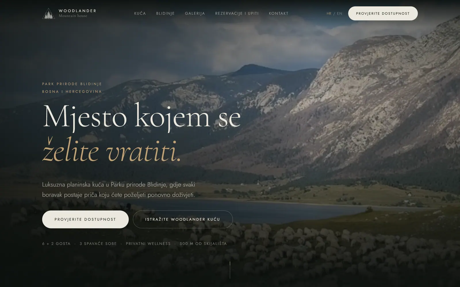 Woodlander Mountain House — Luxus-Unterkunft